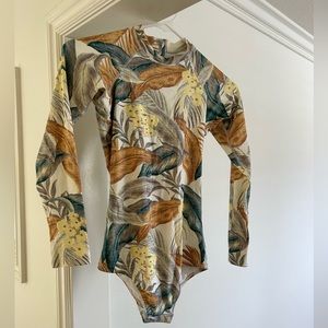 Rip curl One piece surf surf suit . UPF50+